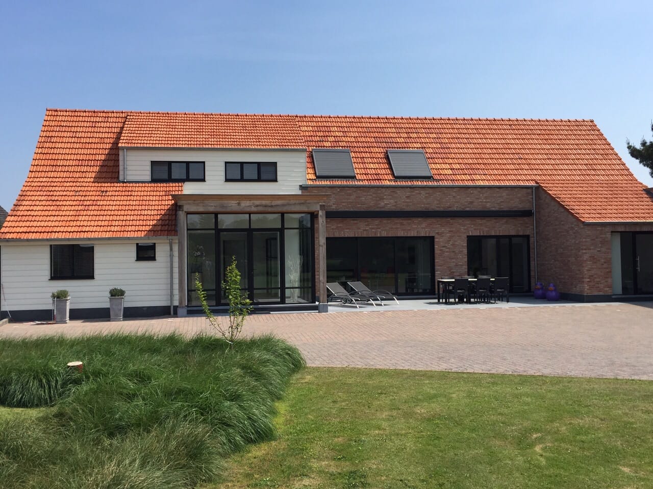 Gerealiseerde eengezinswoning gebouwd door Ivo Van Ballaer & Zoon