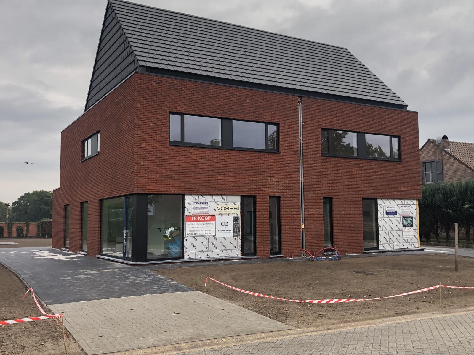 Recente realisatie van een eengezinswoning